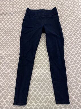 Old Navy Super Skinny Mid-Rise Dark Wash Jeggings Size 4